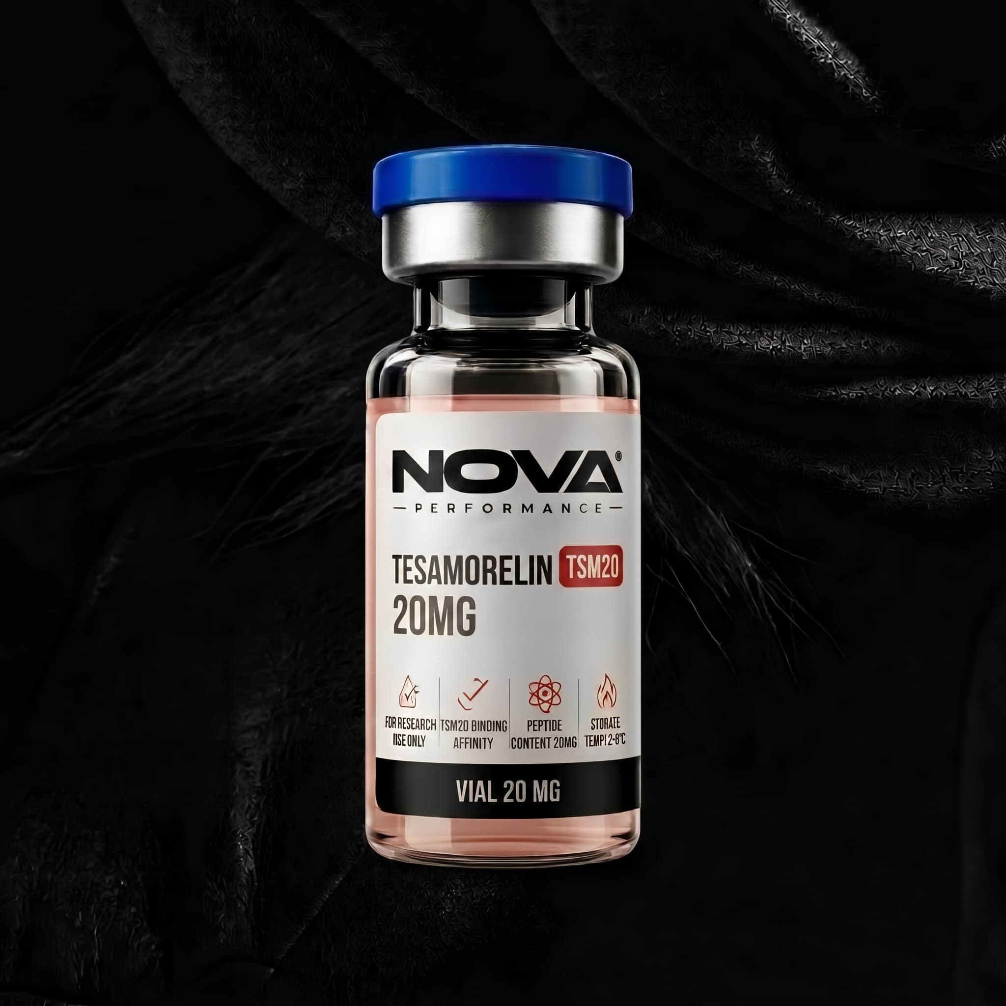 Tesamorelin 20mg — Análogo Sintético GHRH Hormona de Crecimiento